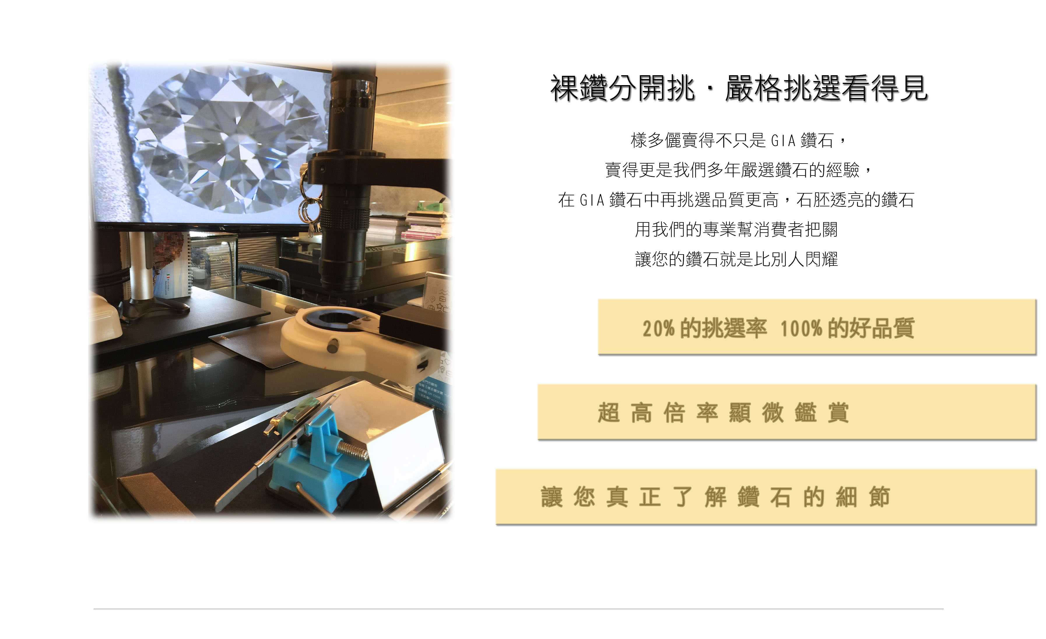 裸鑽挑選,同等級要不要挑,GIA鑽石